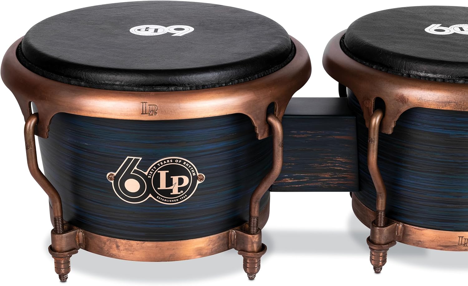 LP60 60th Anniversary Bongos Set Roasted Hazel