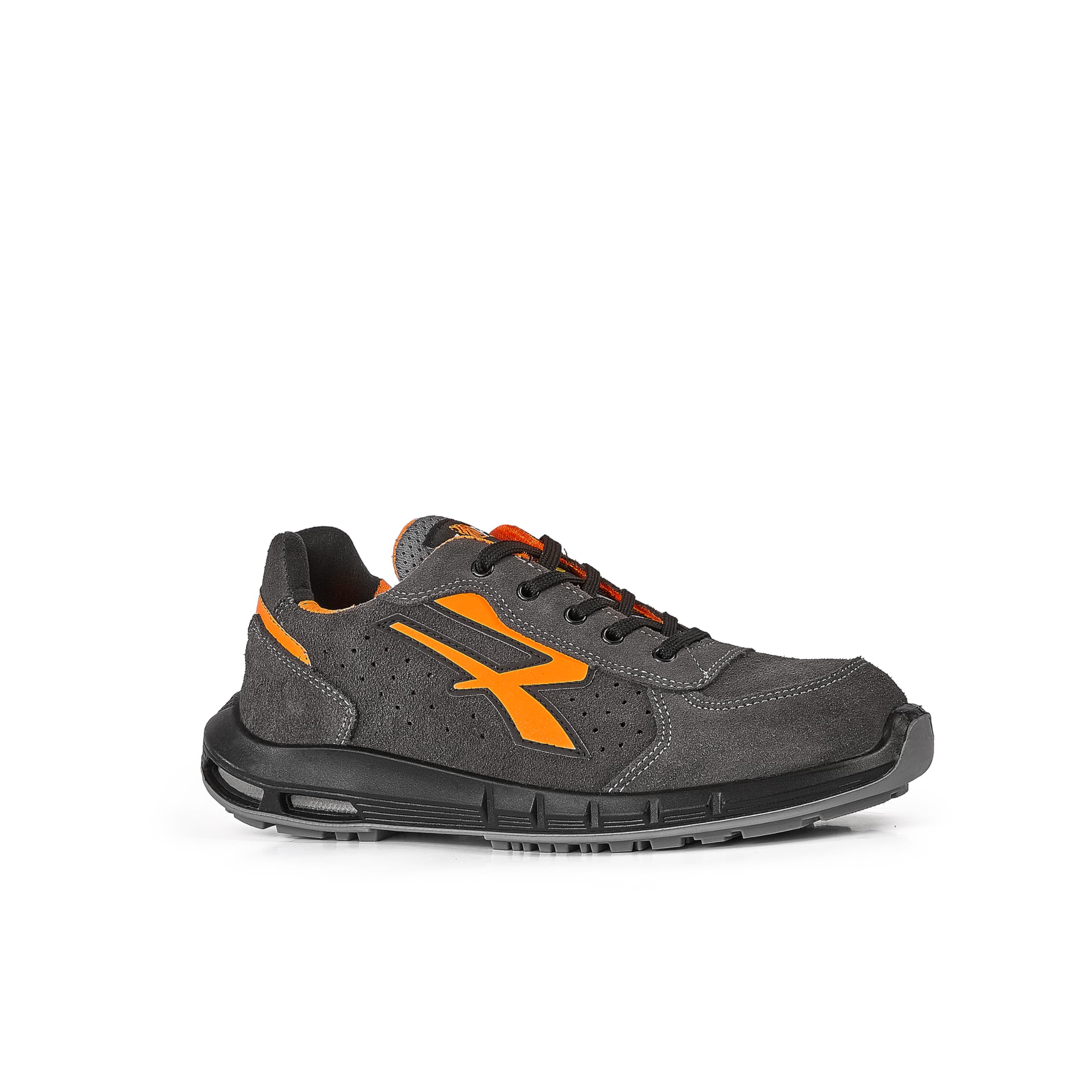 U-power Rep UP SIRIO PLUS buty ochronne, lekkie, odporne na przebicie, unisex, podeszwa łykowa, wkładka Infinergy, z aluminiowymi noskami, rozmiar 37, czarny, 37 EU