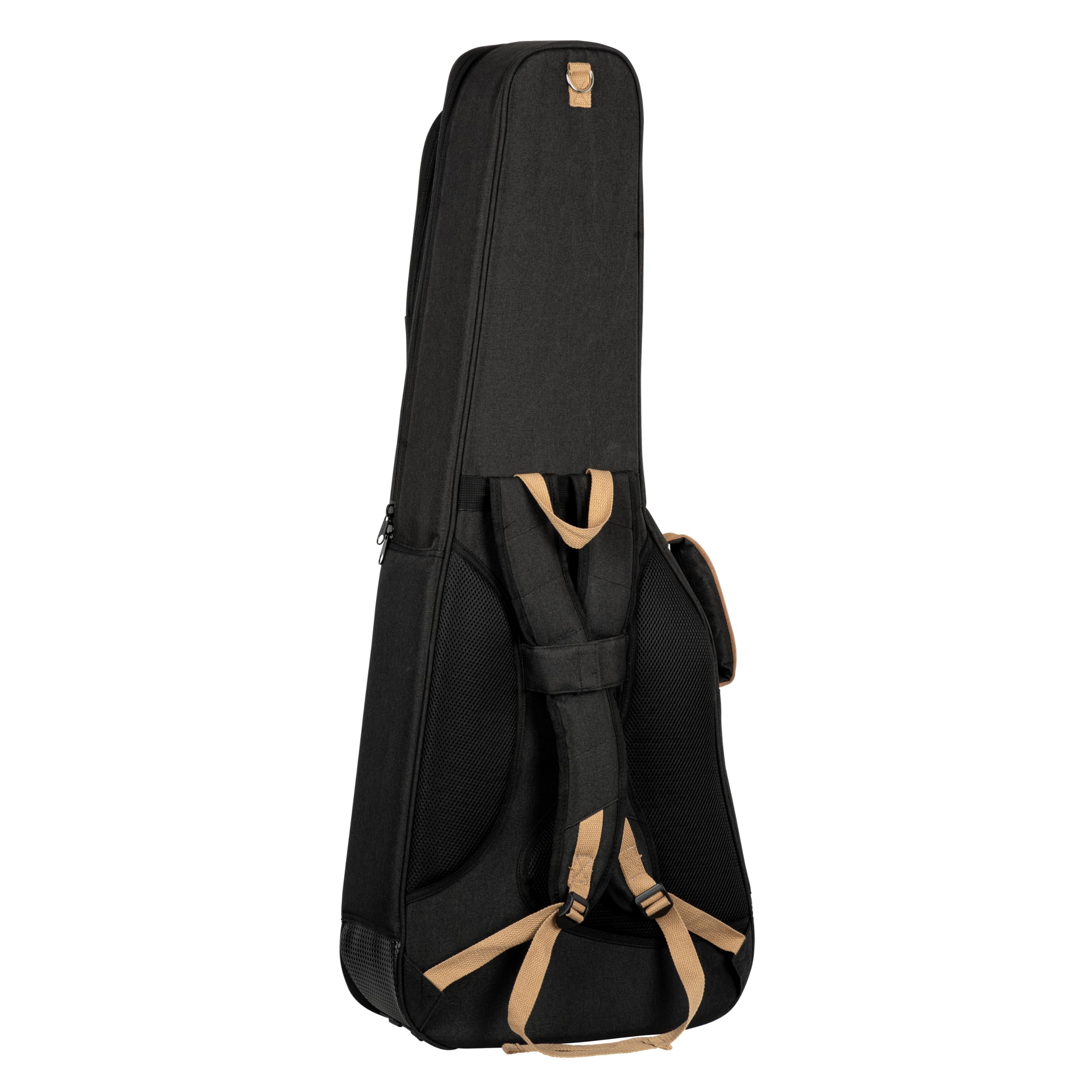 Ortega Guitars Deluxe Guitar Gigbag - Klassische 4/4 Gitarren Tasche - Höhe 105 cm - Breite 38 cm - Baumwolle, Schwarz (OGBCL-DLX-BK)