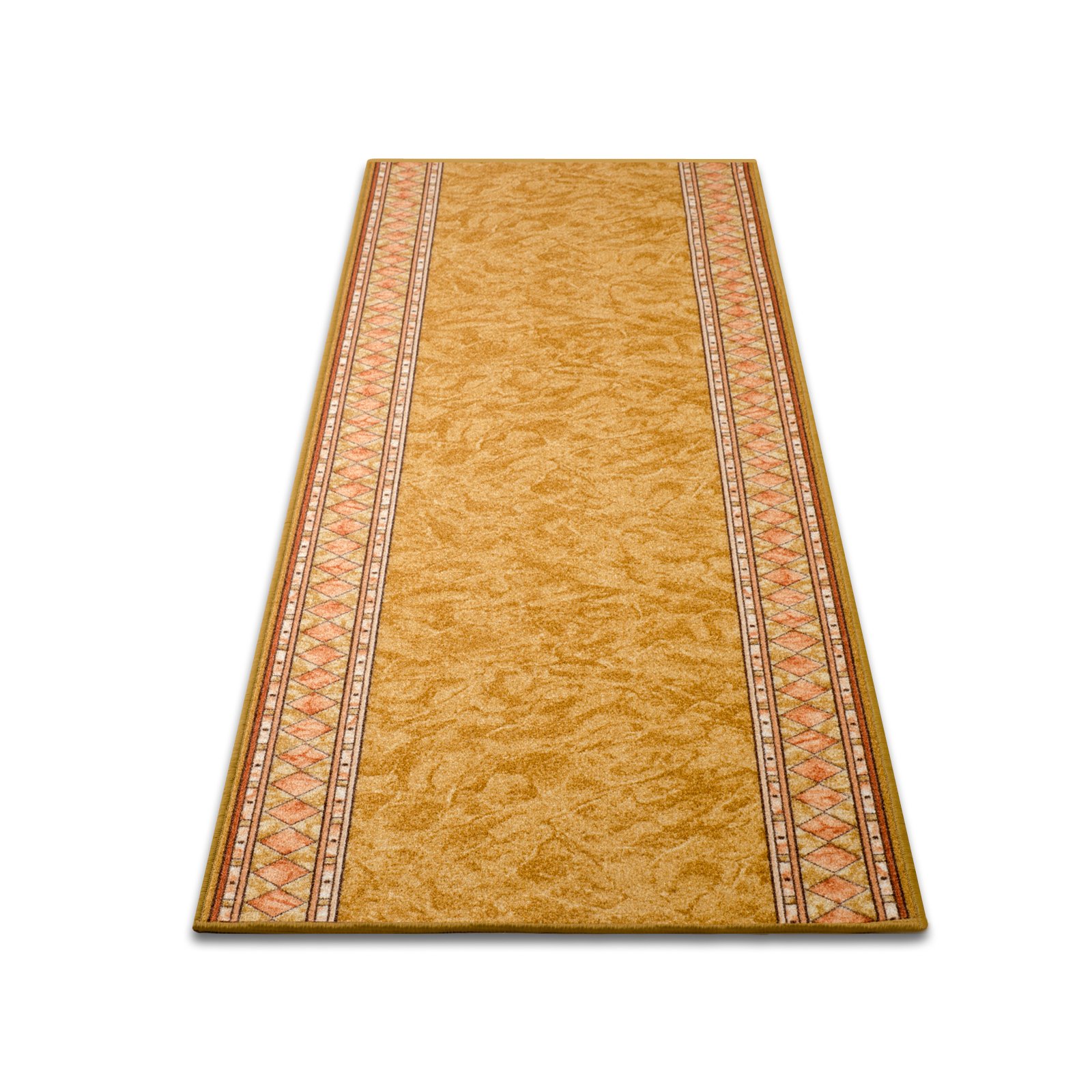 Tapis de couloir Rügen | Résistant & facile d'entretien | Fabriqué en Allemagne | Tapis pour cuisine, couloir ou salon | Plusieurs couleurs et tailles (80 x 300 cm, beige)