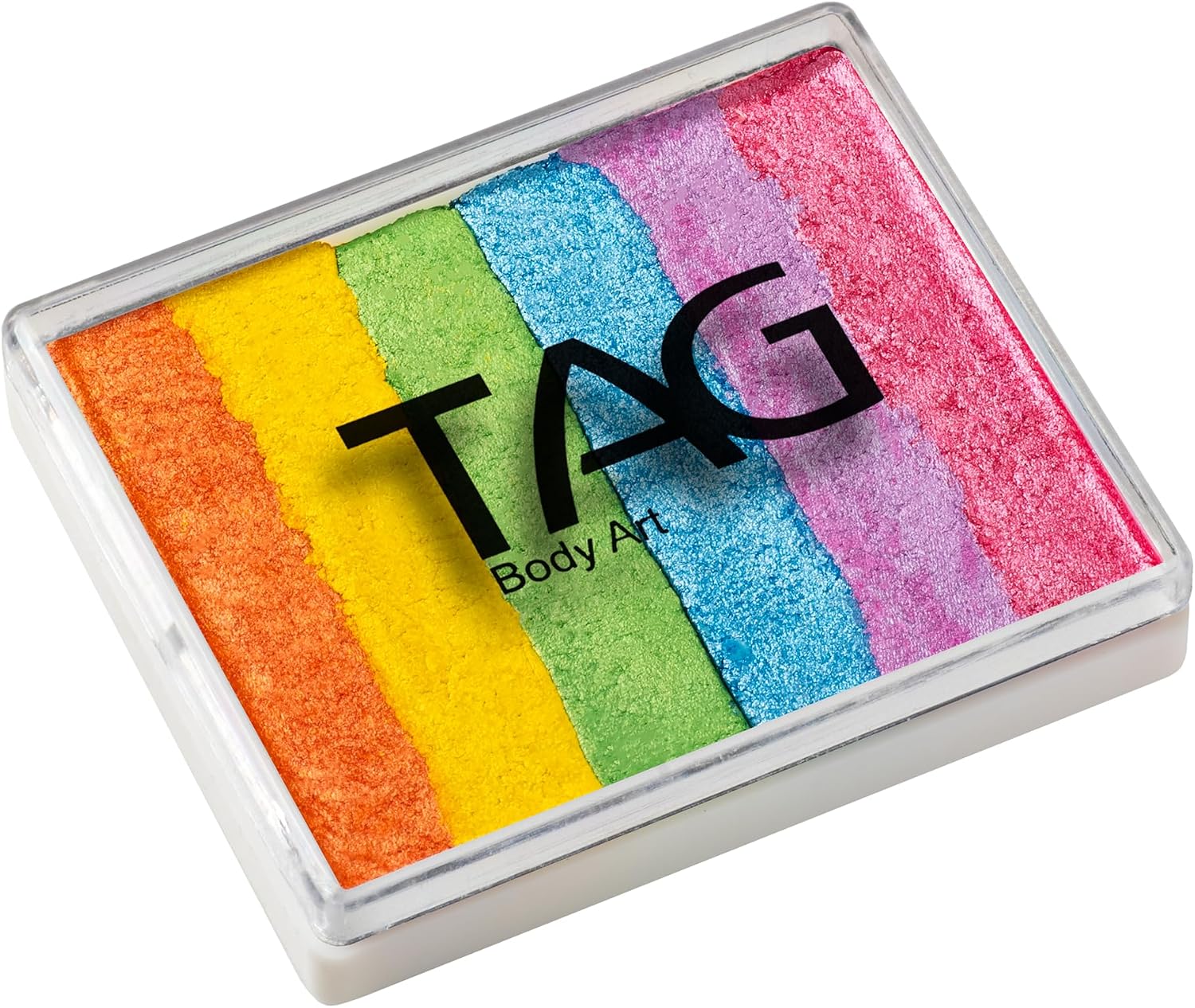 TAG Face and Body Paint - Split Cake 50g - Pearl Rainbow Delight