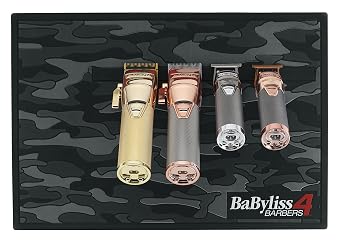 BaBylissPRO Barberology Rubber Mat - BWSM1 Black, 1 Pc Mat