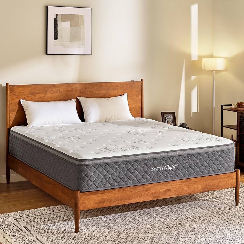 Amazon.com: Sweetnight Queen Mattress - 12 Inch Queen Bed