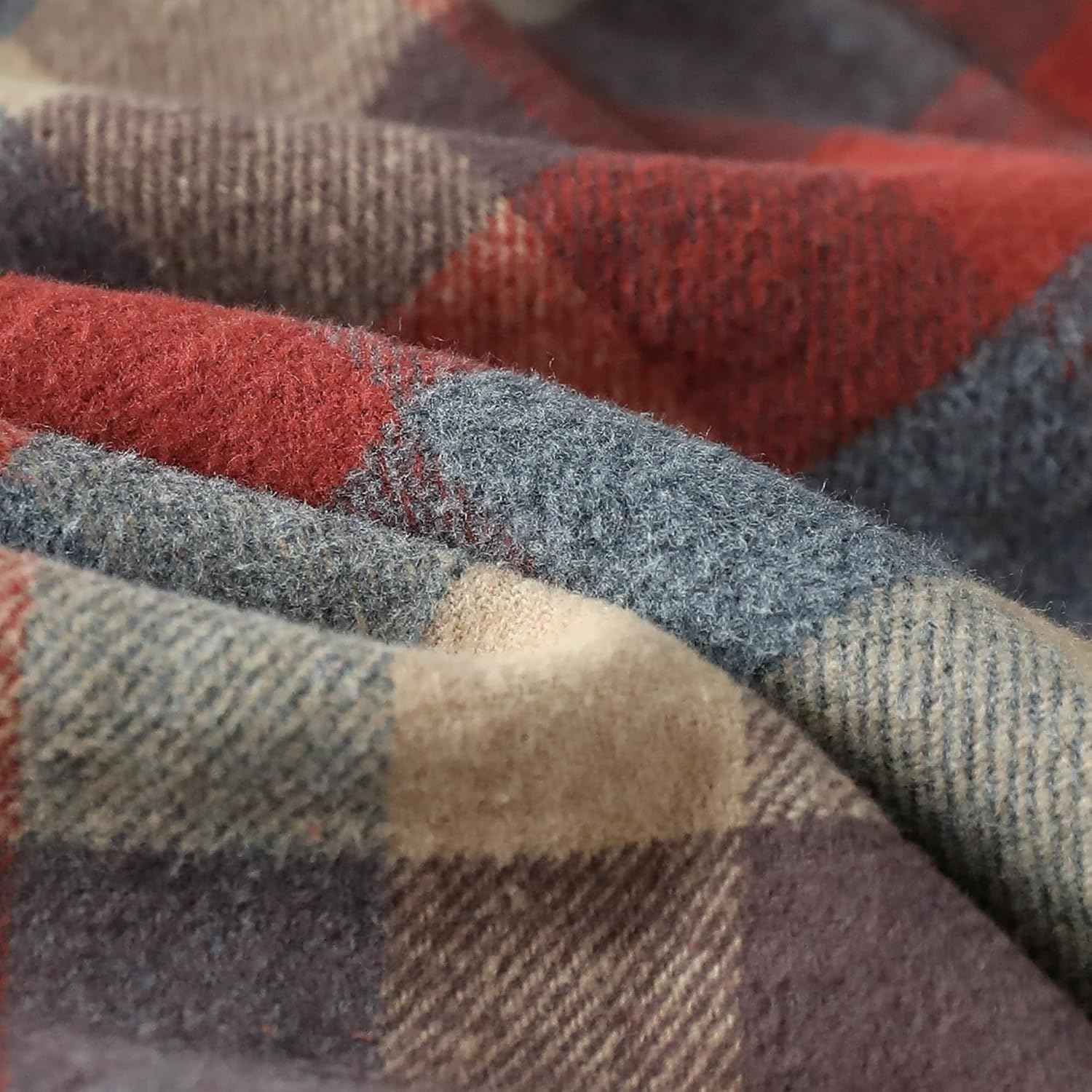 Dubinik® 13oz Ultra Heavyweight Flannel Shirt for Men Long Sleeve Mens Plaid Button Down Shirts Vintage 100% Cotton - Image 4