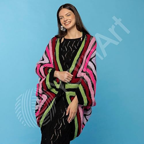 Miniatura 7 de Yarn Art Yarnart Jeans Yarn - Hilo de algodón Amigurumi, hilo de algodón para ganchillo, hilo para tejer, hilo de algodón amigurumi, hilo turco, 55%