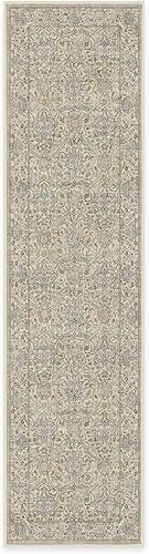 Vista 72 de RUGGABLE x Morris & Co Tapete prémium de pasillo lavable, para pasillo, cocina, entrada, sala de estar, dormitorio u oficina, con base Madreselva