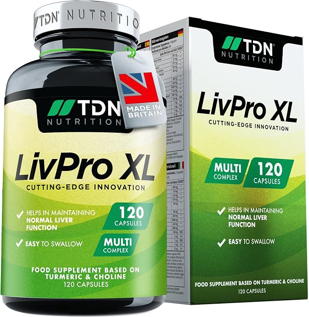 Liver Support Supplement - Liver Cleanse Detox & Repair Capsules - Healthy Liver Supplements for Women and Men, Turmeric Powder, Vitamin C, Acai & Ginger Root 120 Capsules