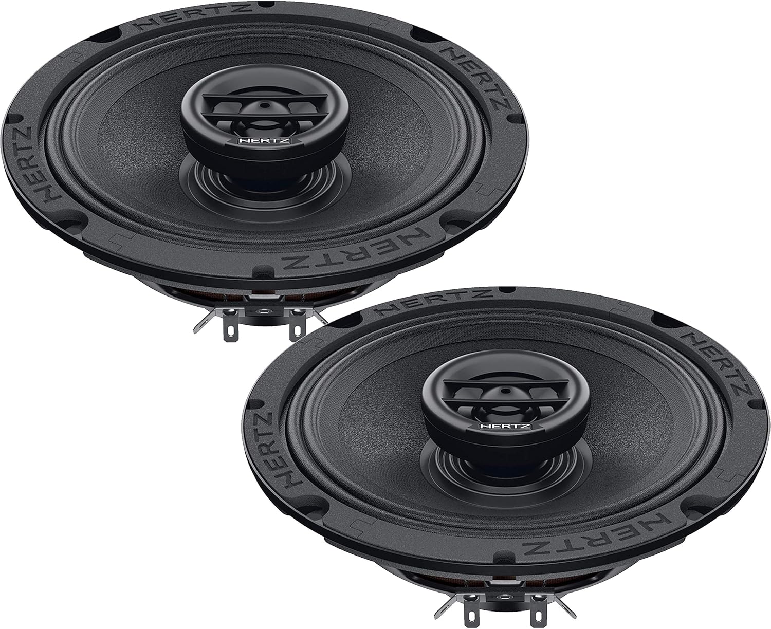 HERTZ pkg SX 165 Neo 6.5" SPL Show 200W Tweeters Coaxial Speakers with Grills