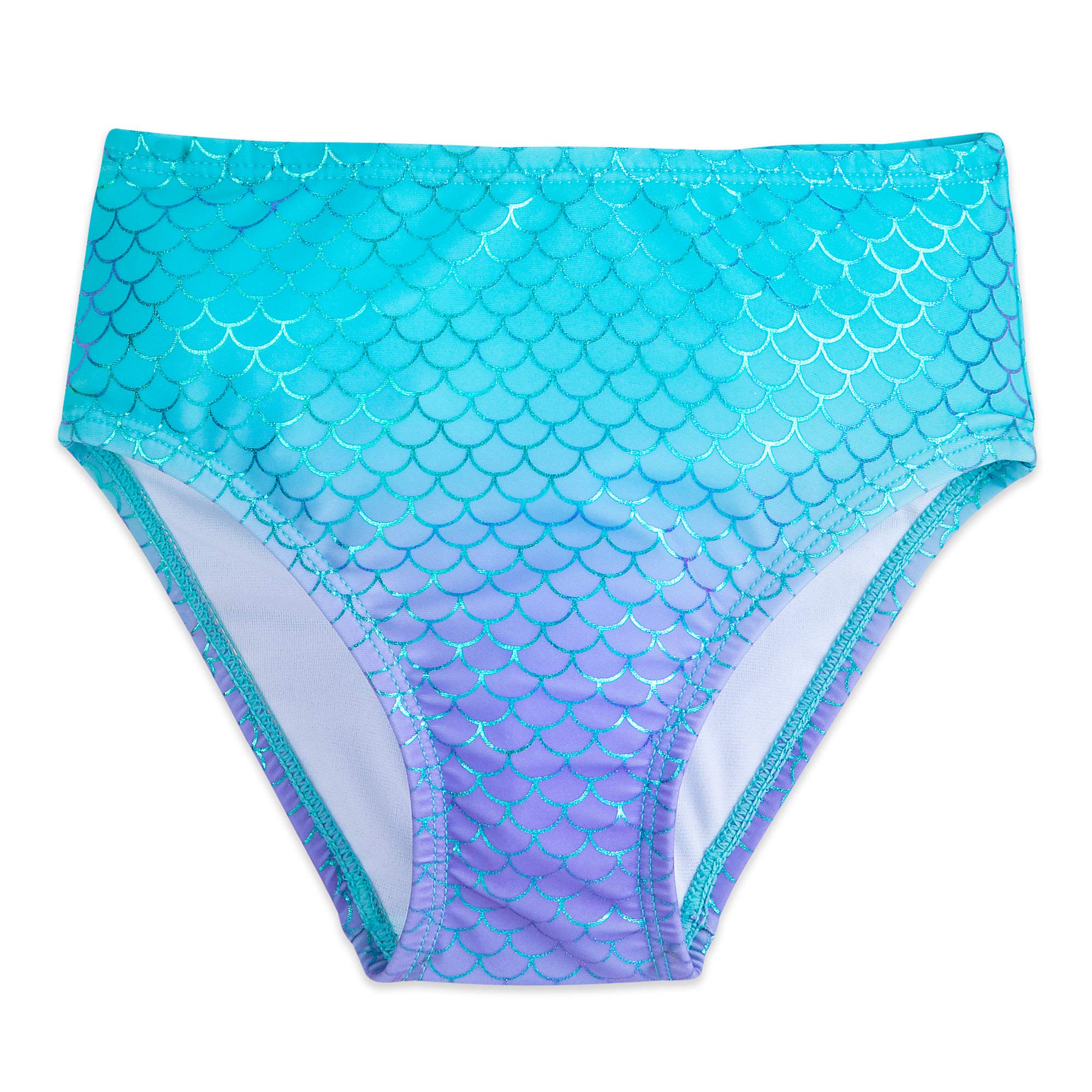 Disney Ariel Deluxe Swimsuit Set for Girls- Size 9/10