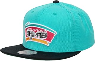 San Antonio Spurs NBA Team 2-Tone 2.0 HWC Snapback Hat Cap Turquoise