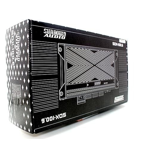 Miniatura 7 de Sundown Audio SDX-100.6 Clase D Amplificador de 6 canales
