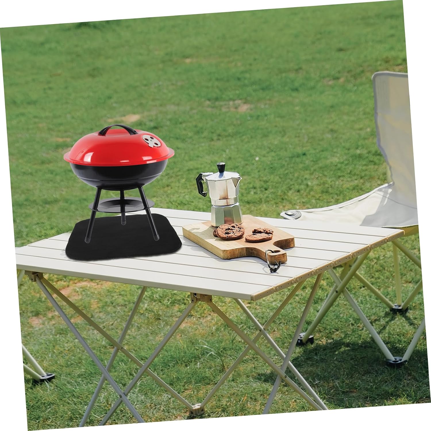 Fireproof Welding Blanket Mat Versatile Fireproof Cloth for Bbq Outdoor Welding Safety Compact Easy to Store
