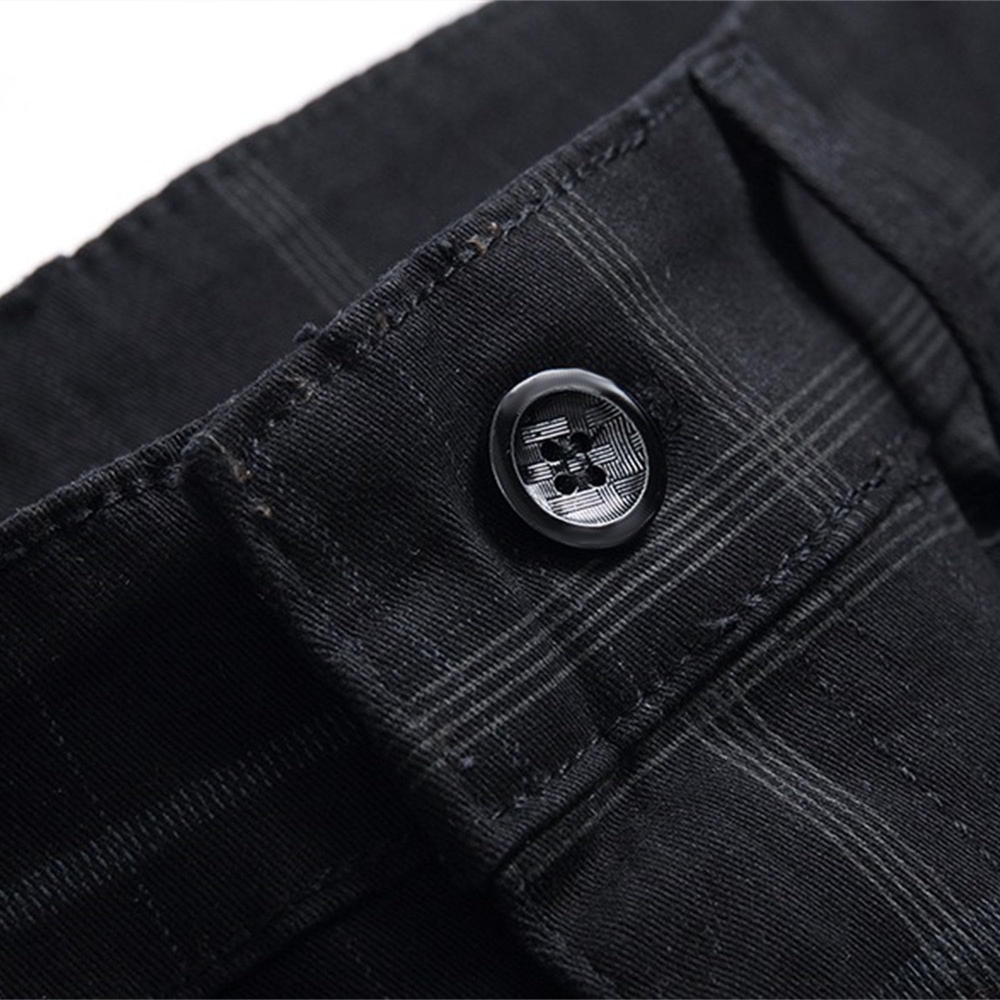 Pantaloni da uomo a quadri dritti in tartan chino da uomo slim fit pantaloni da lavoro piatti sul davanti