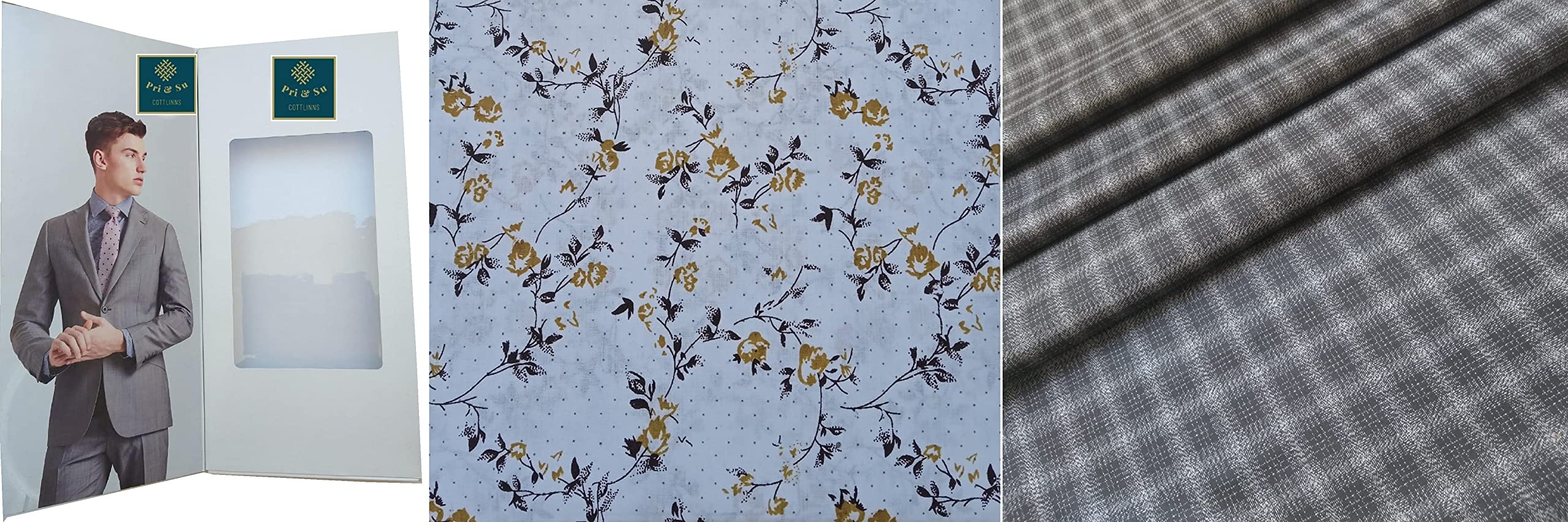 Pri & Su CottLinns Combo of Cotton Shirt 200015 & Trouser 90085-picture-10