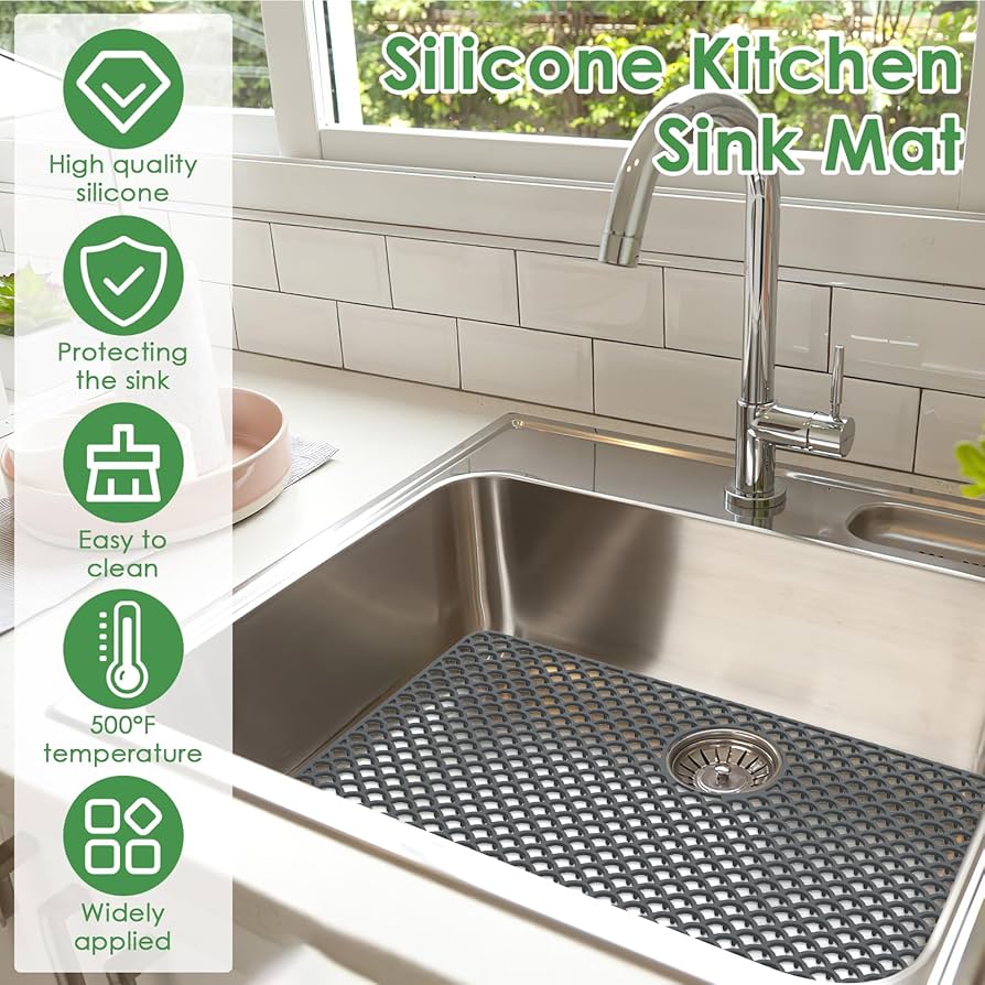 Amazon|Powanfity シンクマット シリコン 断熱マット 耐熱温度260 Amazon|Powanfity シンクマット シリコン 断熱マット 耐熱温度260