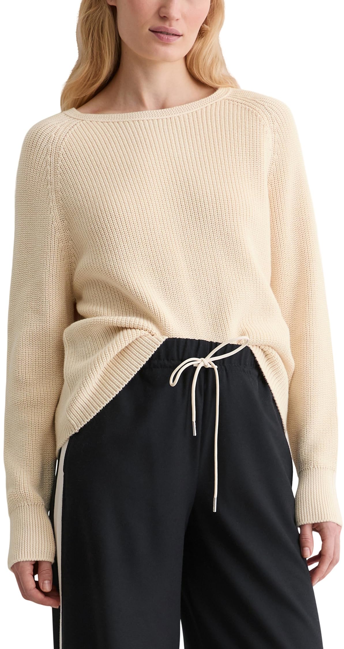 Marc OߴPolo Damen Strickpullover aus Bio-Baumwolle Loose Fit