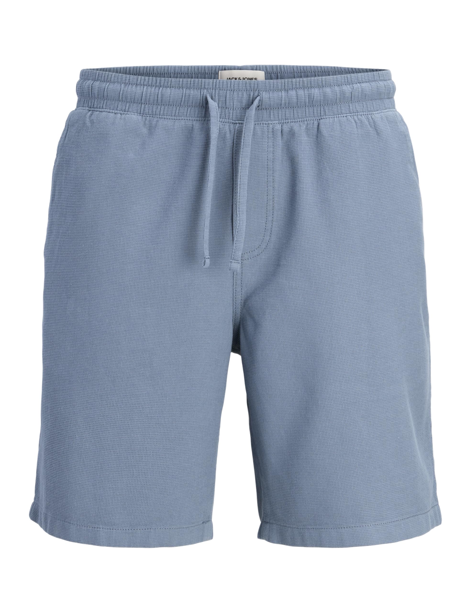 Jack & Jones Men's Jpstjaiden Waffle Resort Short Reg, Blue Mirage, M