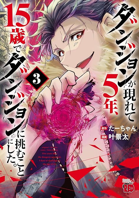 『ダンジョンが現れて5年、15歳でダンジョンに挑むことにした。 3』の表紙イラスト 電子書籍 漫画