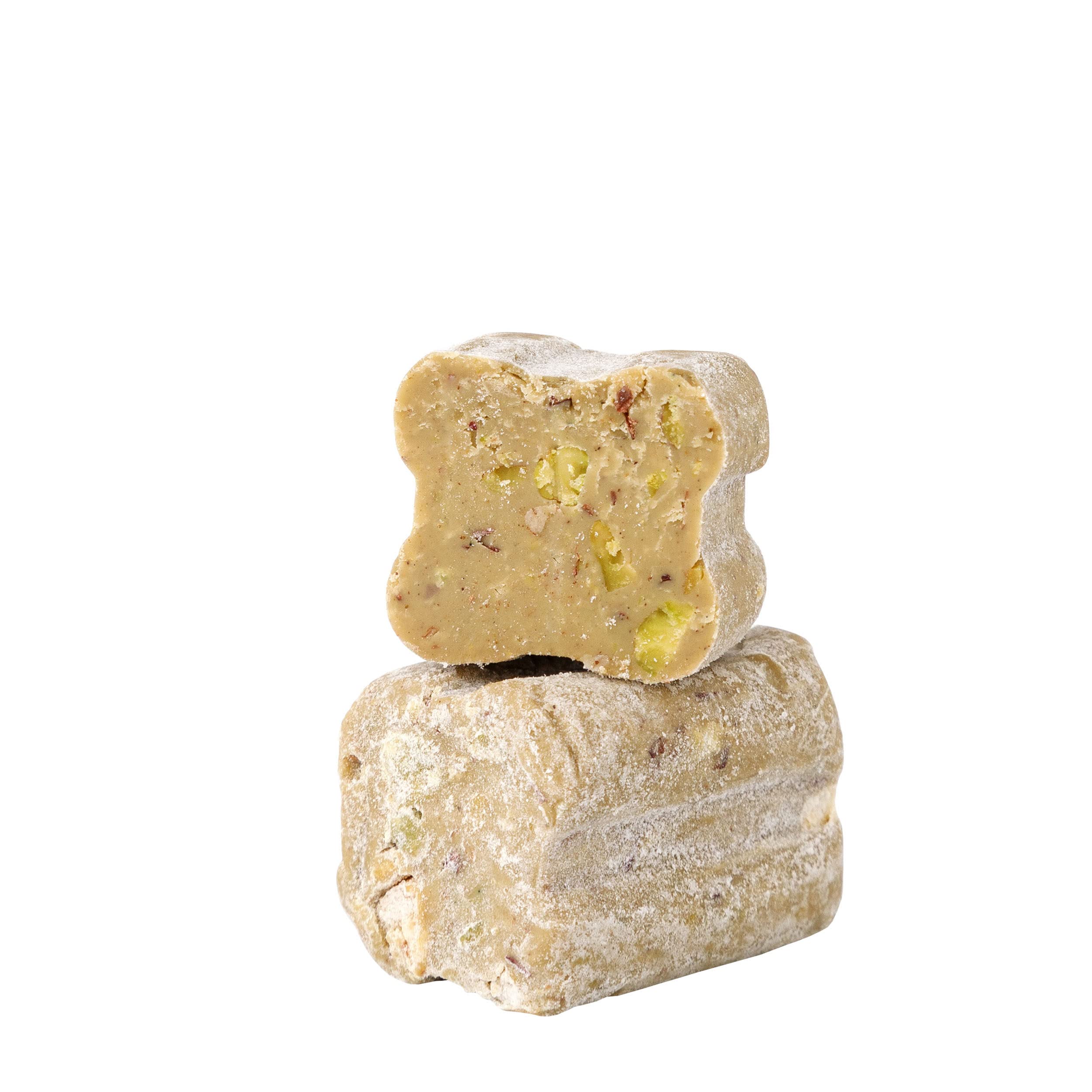 GUSTONE. Tartufino dolce al pistacchio (Pistazie) 140 Stück 1kg | 32% Kakao, glutenfrei, Trüffel-Praline, Trüffelpraline, italienische Confiserie-Tradition, einfach lecker