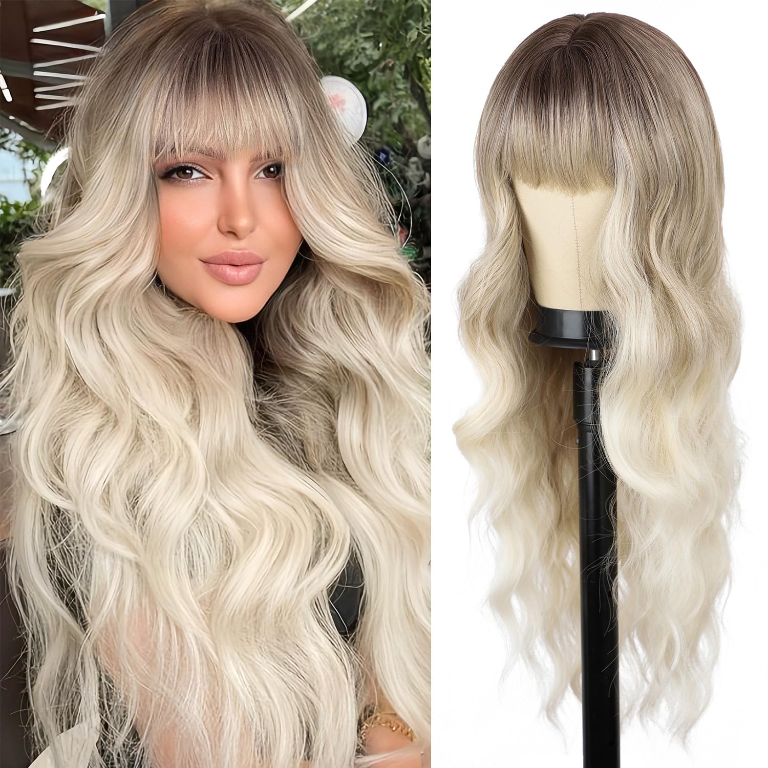 Crisp Amazon Blonde Wig Capture for Your Screen Crisp Amazon Blonde Wig Capture for Your Screen