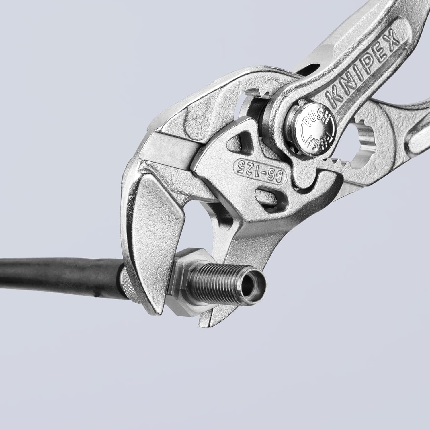 KNIPEX Tools 86 03 125, 5-Inch Mini Pliers Wrench