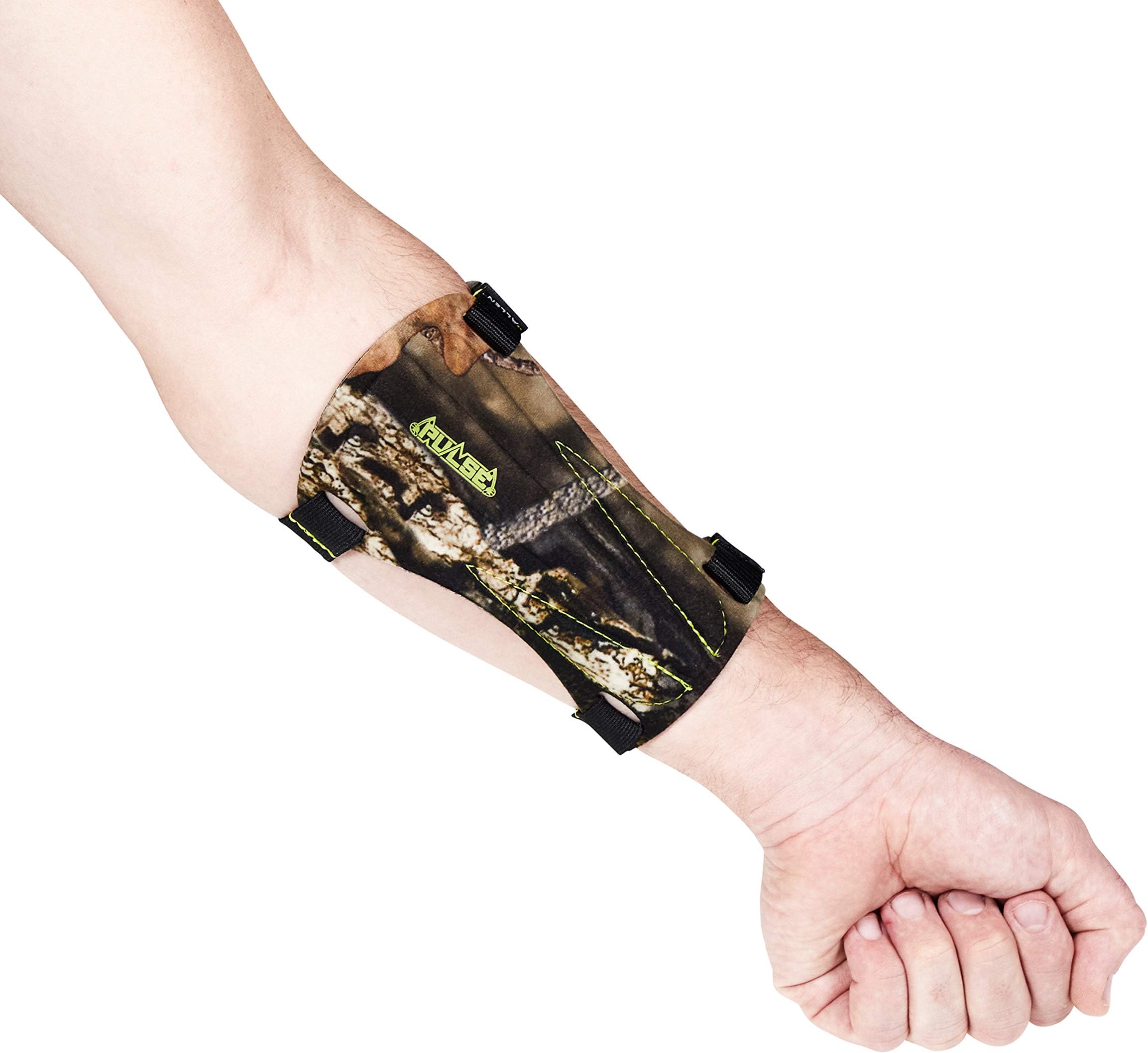 Allen 2-Strap Archery Armguard, 6.5", Mossy Oak Break-Up Camo