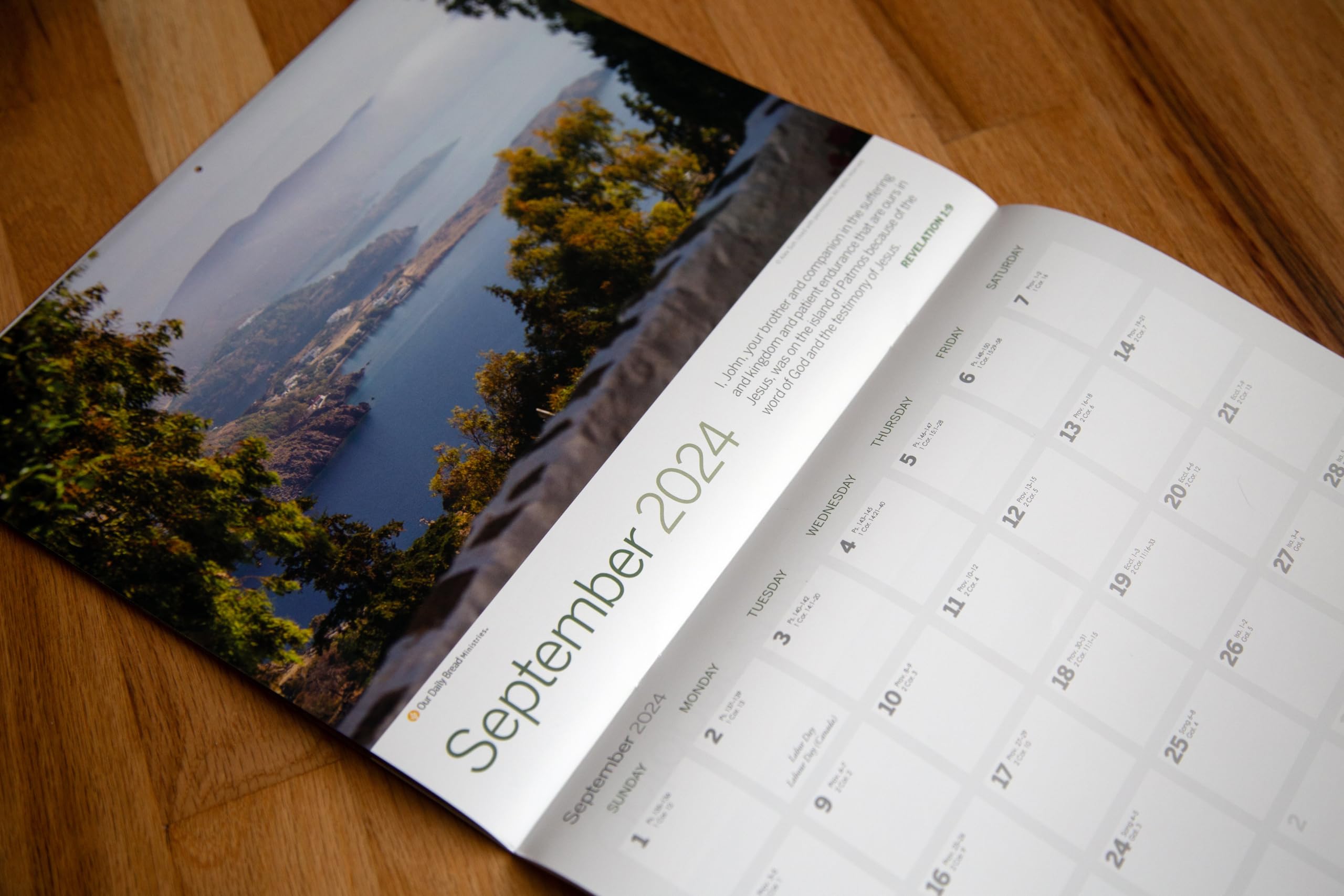 Lands of the Bible Calendario da parete 2024