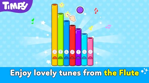 Canções musicais de piano para crianças - Timpy Baby Games para crianças em idade pré-escolar
