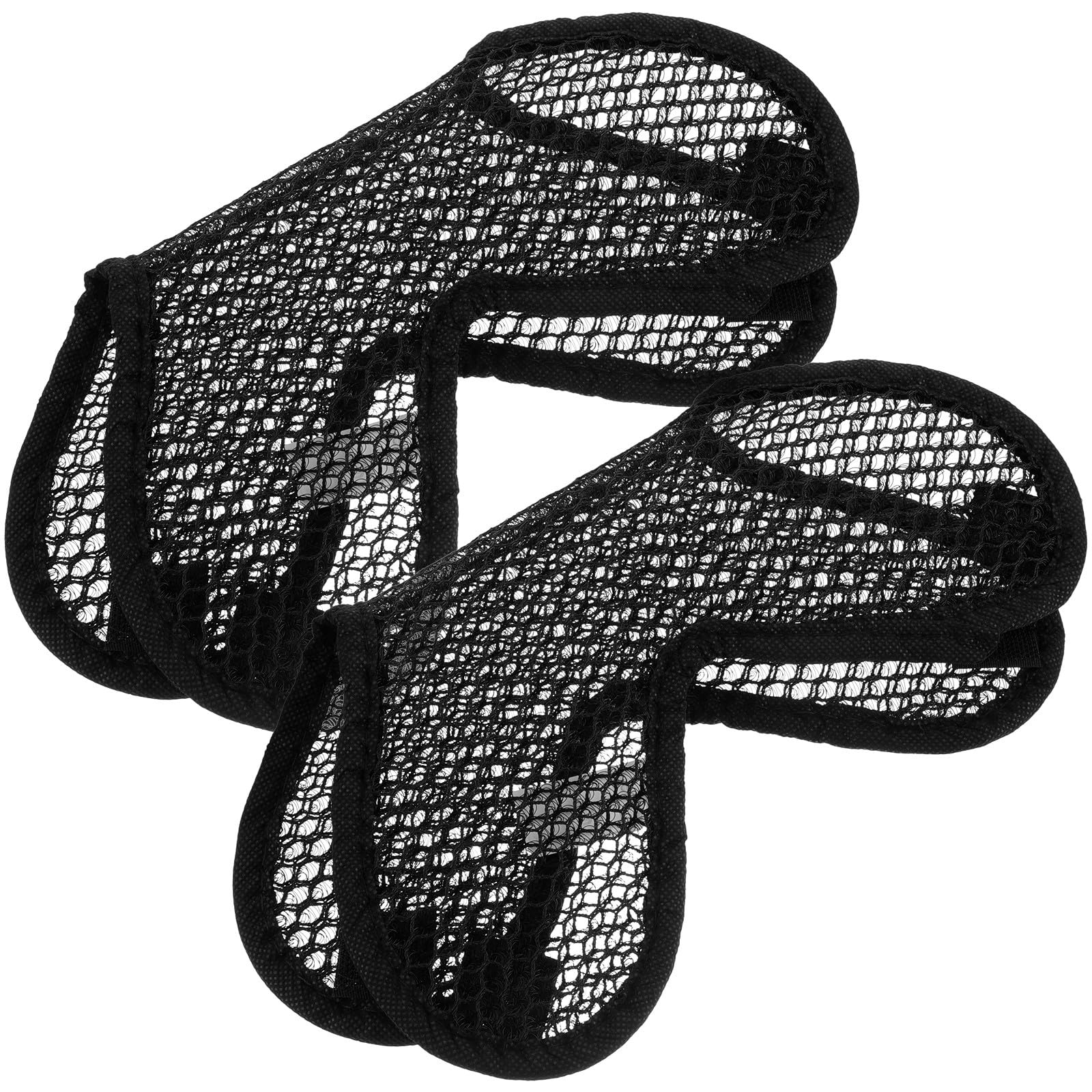 DINHEAROM 2 Stück Fahrradhelm Insektenschutz Innenfutter mit Atmungsaktivem 3D-Netz Hoch Elastische Schweiß Liner für Outdoor Cycling Ersatz für Abgenutzte Polster Sport & Freizeit
