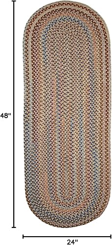 Miniatura 161 de Tapete reversible de lana, texturizado, grueso, trenzado. , Lana, Azul (Blue Dragon) Roca Negra,Azul (Blue Dragon),Mezcla azul y verde,Rojo