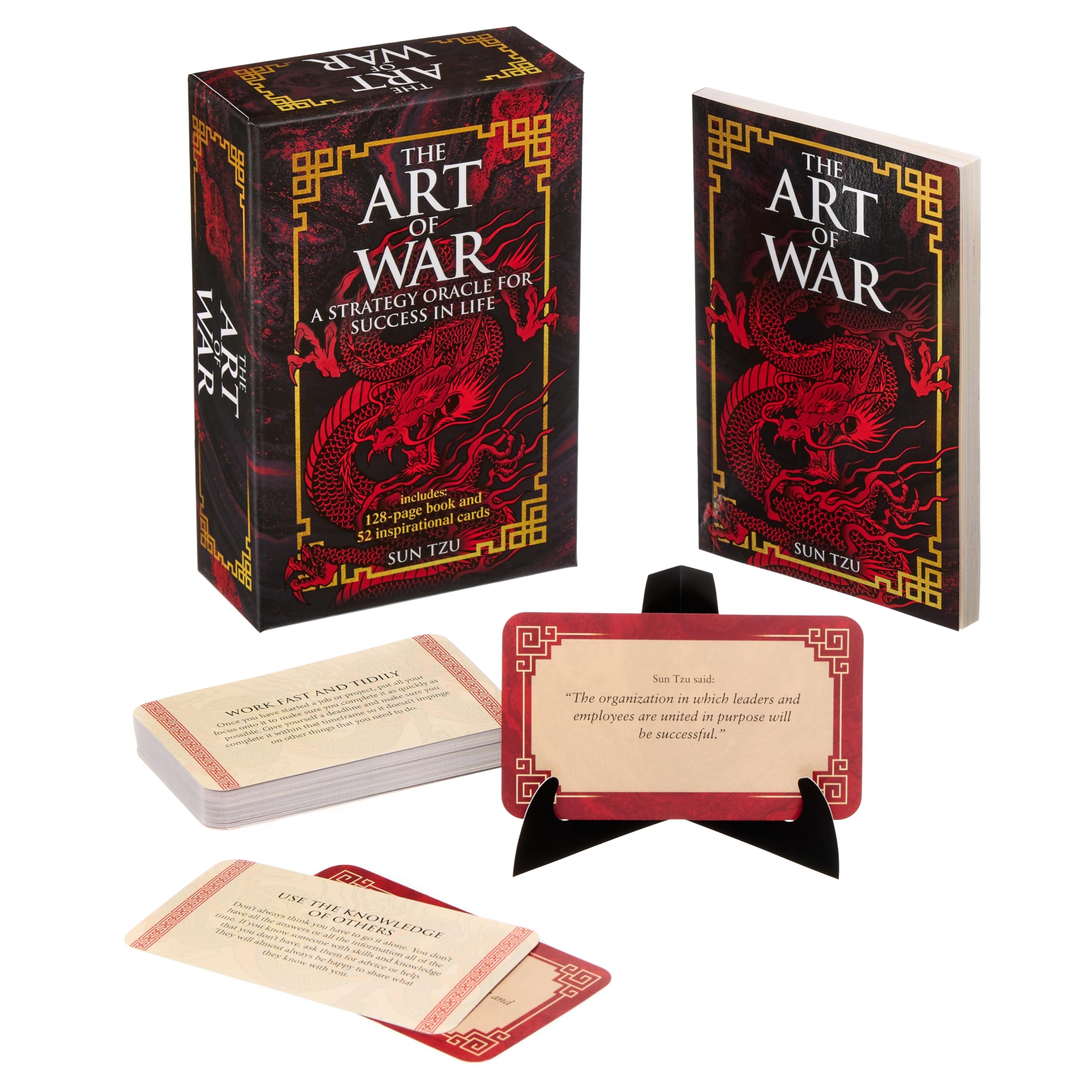The Art of War Book & Card Deck: A Strategy Oracle for Success in Life: Includes 128-page Book and 52 Inspirational Cards (Arcturus Oracle Kits)