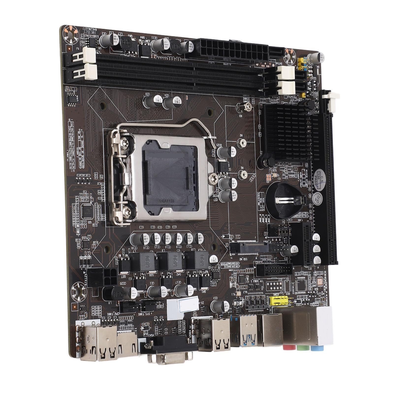 Gamingowa Płyta Główna DDR3, Komputerowa Płyta Główna do Procesorów Corei7, I5, I3 (LGA1155) 2 Interfejs Sieciowy DDR3 100M