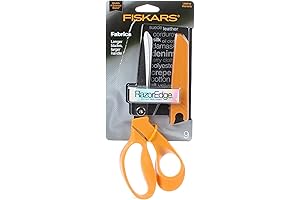Fiskars RazorEdge Fabric Scissors: The Epitome of Precision and Comfort