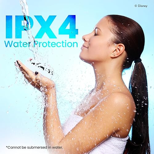 Miniatura 5 de iJoy Disney Minnie Mouse and Friends - Altavoz de ducha LED Bluetooth - Altavoz a prueba de salpicaduras con controles táctiles + 5 horas de