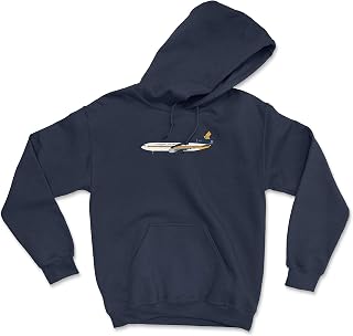 Singapore Airlines McDonnell Douglas DC-10 Unisex Hoodie Navy
