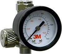 3M Accuspray Regulator Air Flow Control Valve 16573 for HVLP Spray Guns - Precise Paint Atomization & Easy Adjustment