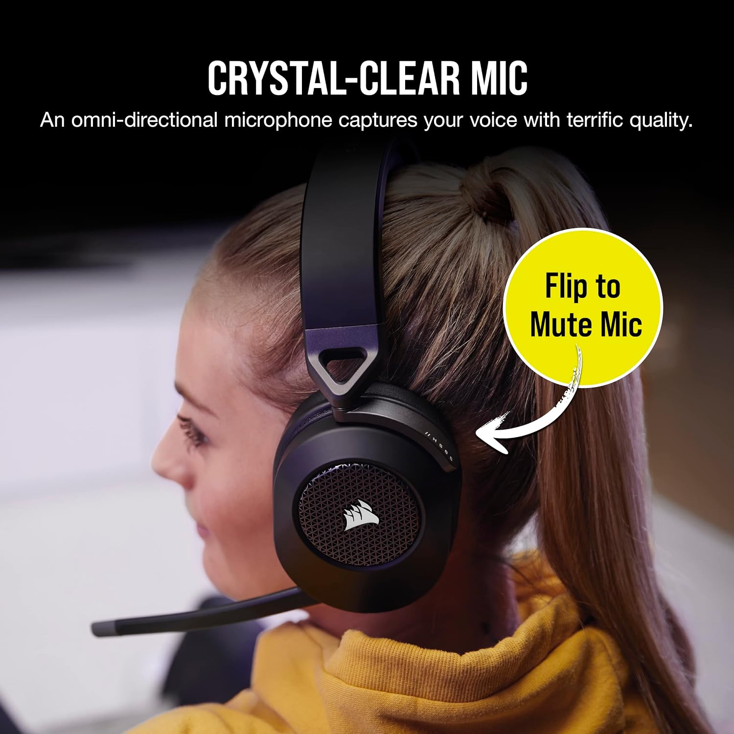 Corsair HS65 Wireless Gaming Headset, Dolby 7.1 - Image 5