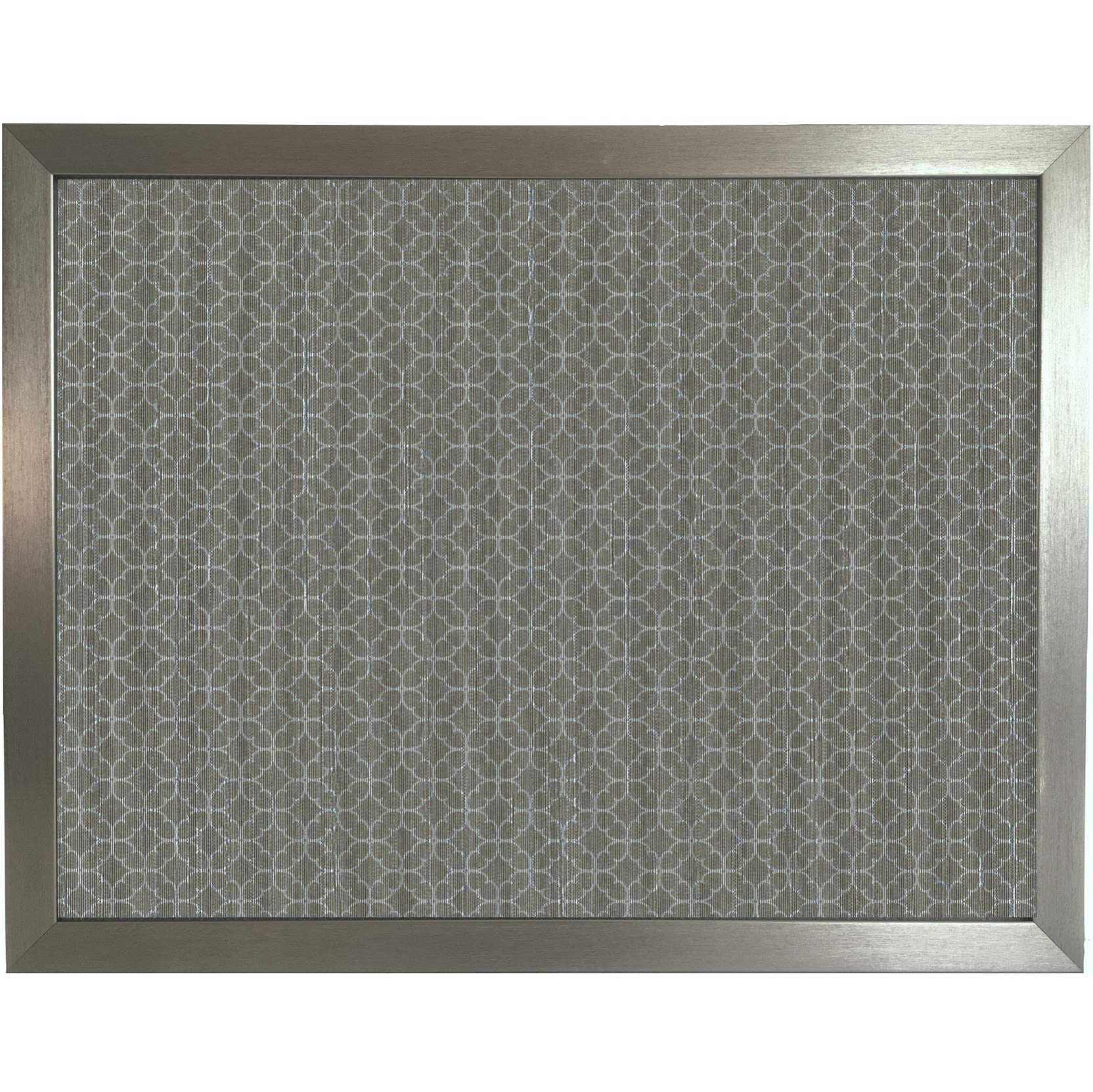 Cool and Classy Cushioned Bean Bag Lap Tray for Eating, Olive Grey Cushion Laptop Tray (Trellis 90 Silver) โ image 1