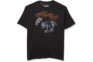 Unisex-Adult Vintage Creedence Clearwater Revival Pendulum Short Sleeve T-Shirt