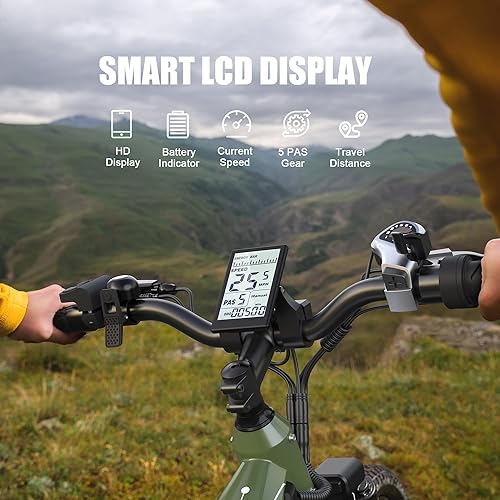 Miniatura 6 de Bicicleta eléctrica para adultos con motor de 750 W500 W, batería de celdas Samsung de 48 V 15 AH13 AH, bicicleta eléctrica de 26 pulgadas,