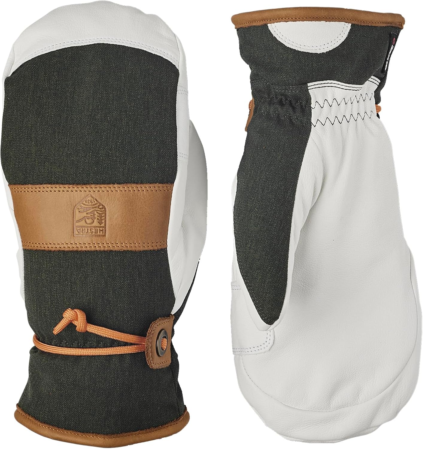 Hestra Women’s Voss CZone Mitt I Leather, Waterproof, Alpine Skiing Gloves