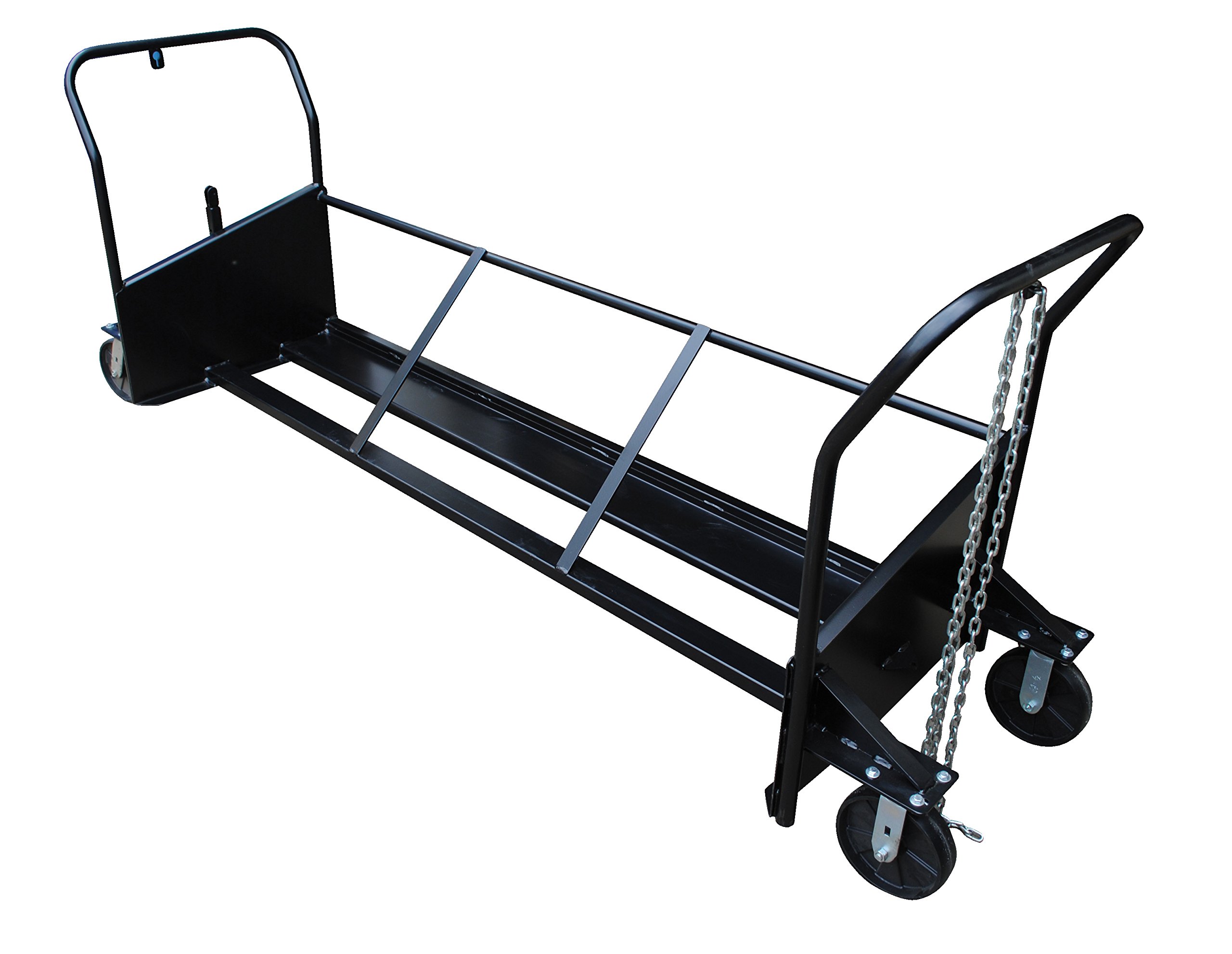 Vestil TH-CART-95 Steel Trash Can Cart Maximum Capacity 3 95 Gallon Trash Cans