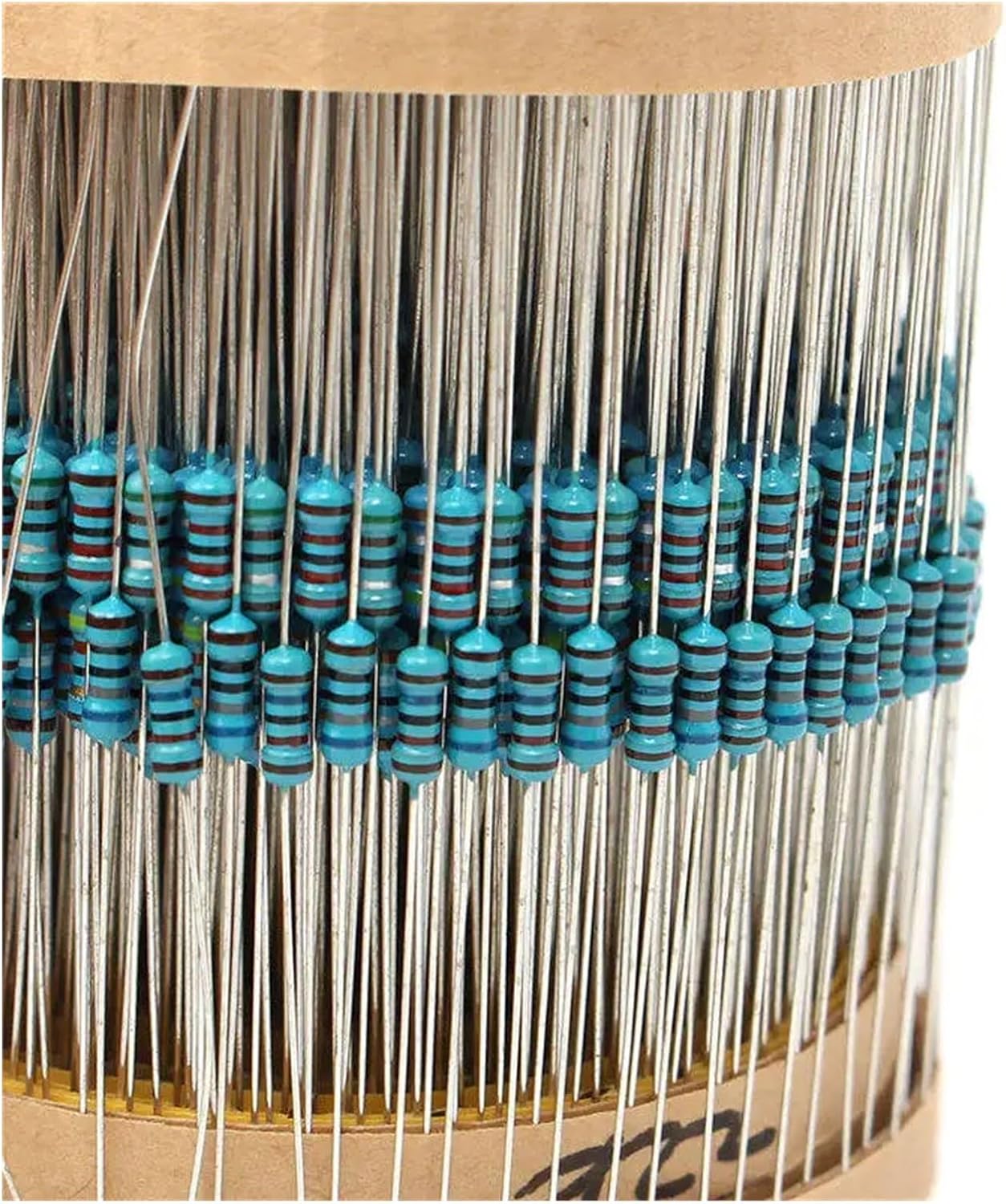 3120pcs 156 Value 1/4 watt Metal Film Resistor Assorted Kit,1% resistor samples pack 1 ohm-10M ohm DIY Electronic components set