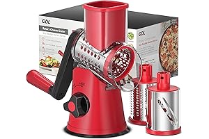 Nutri Slicer Speedy Kitchen Grater for Effortless Vegetable, Fruit, Cheese, and Chocolate Shredding