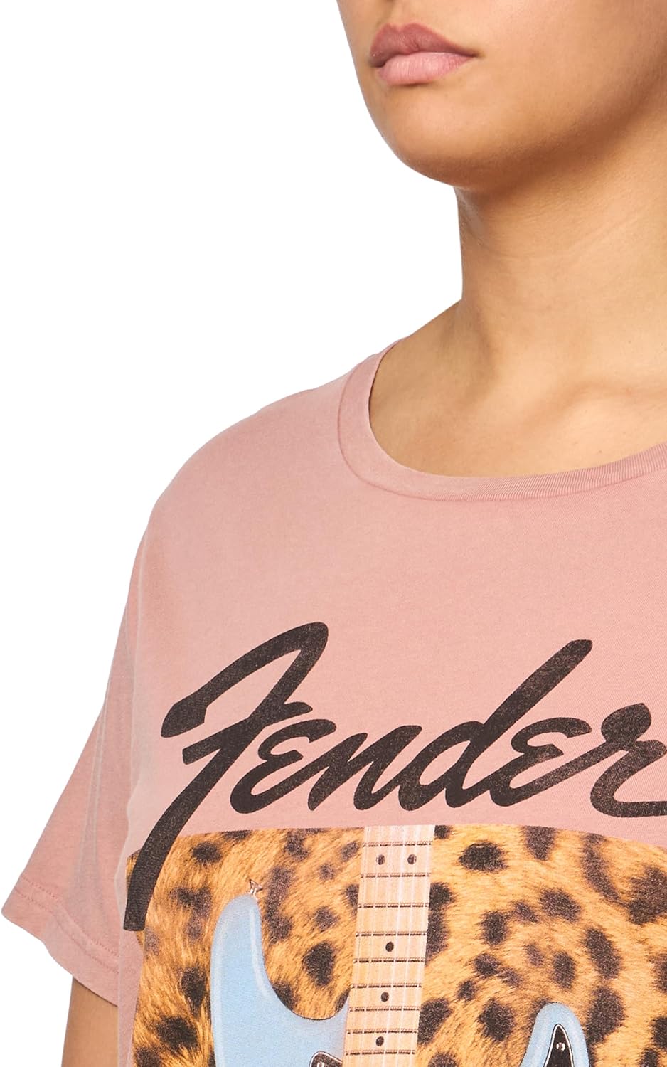 Lucky Brand 女性用 フェンダー レオパード クラシック クルー