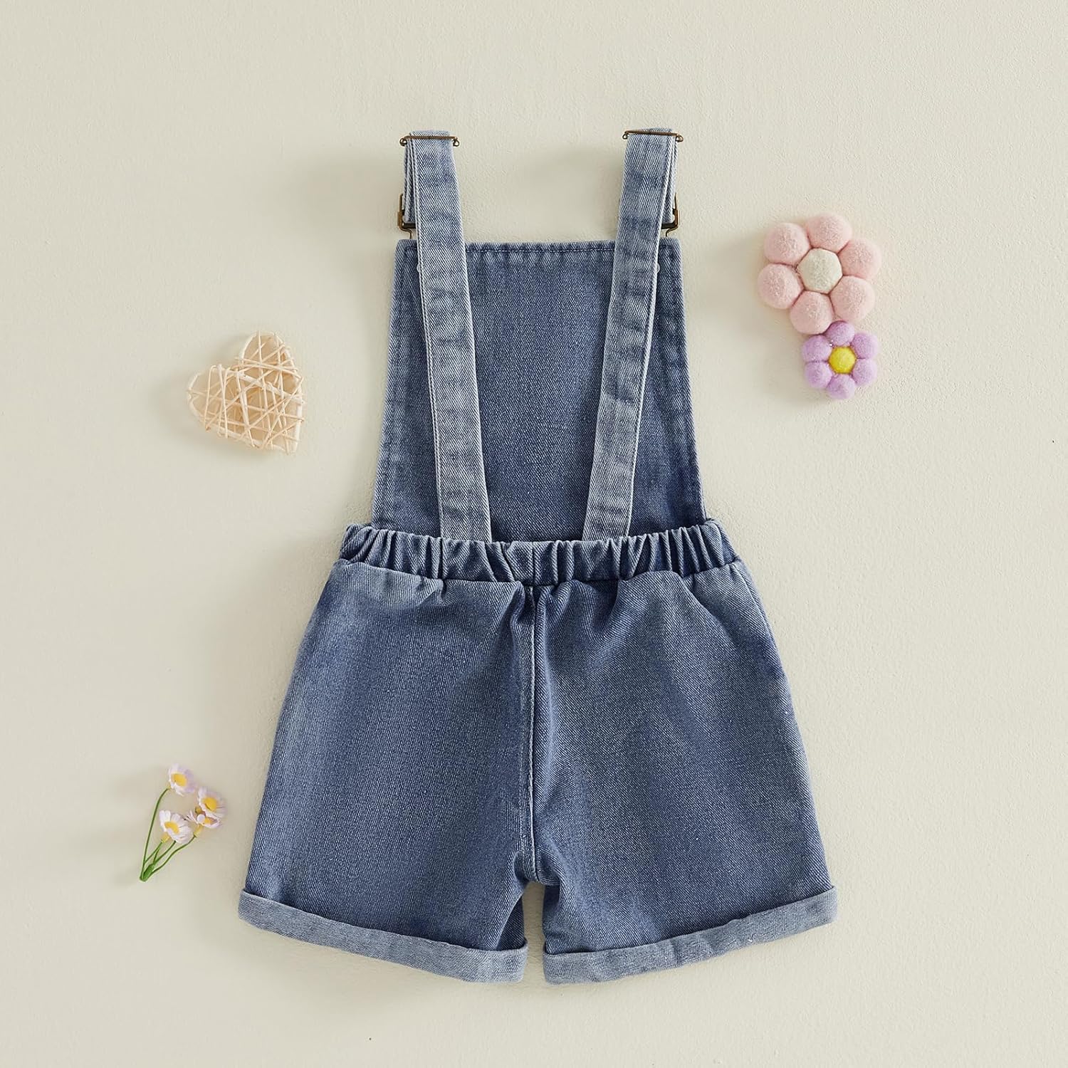 Toddler Baby Girl Overalls Jeans Shorts Strawberry Suspender Romper Jumpsuit Cute Summer Clothes Outfit Clothing - Image 6