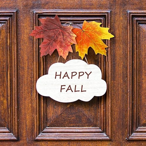 Miniatura 3 de Whaline 72 hojas de arce artificiales de otoño, 6 estilos de 5.5 pulgadas, color degradado, hojas de arce falsas, mezcla de hojas sintéticas,