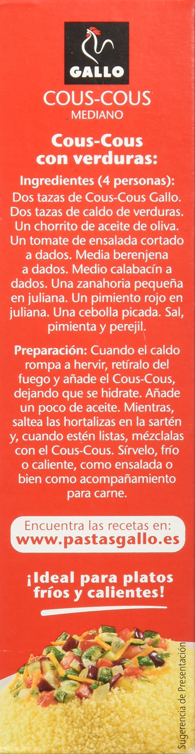 Gallo Cous-cous Mediano, 500g