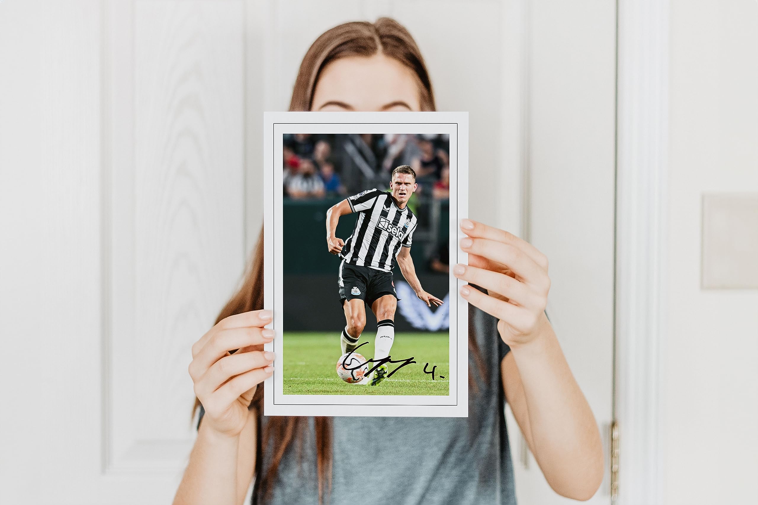 RJR PRINTS Sven Botman - Signed 12x8 Inch Montage Photo Print Pre Printed Signature Autograph Football Gift - Image 4