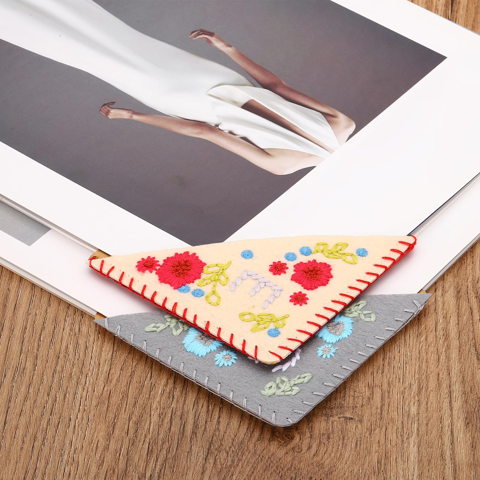PATIKIL 2pcs Corner Bookmark - Image 3